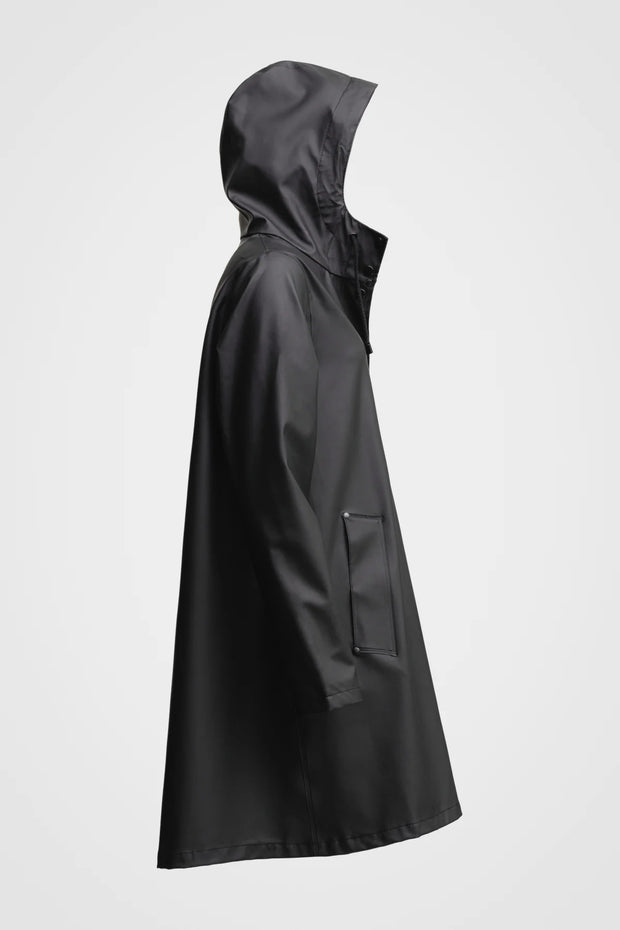 Mosebacke Lightweight Raincoat - Black - Caughley