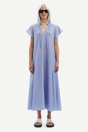 Sakarookh Long Dress - Blue Heron - Caughley