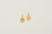 Sacred Heart Earrings - Gold - Caughley